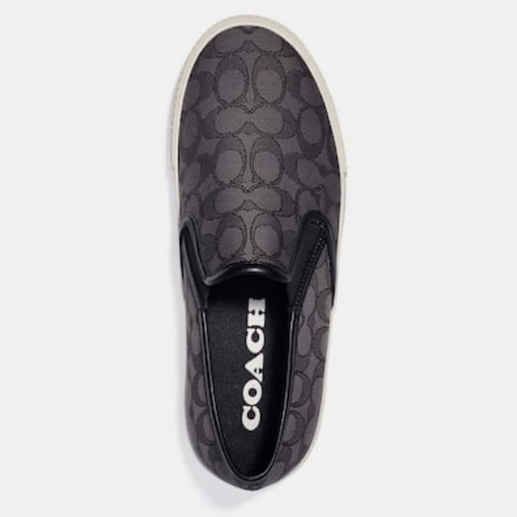 NEW COACH Slip On Skate Sneaker - Picture 3 of 12